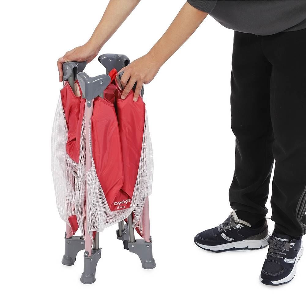 Berço Portátil Baru Voyage - Rosa