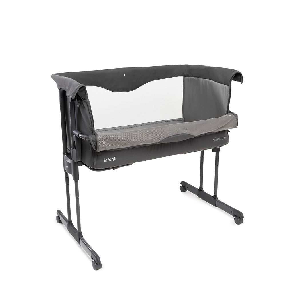 Berço Portátil Co-Bed Donatello Infanti - Cinza Grafite