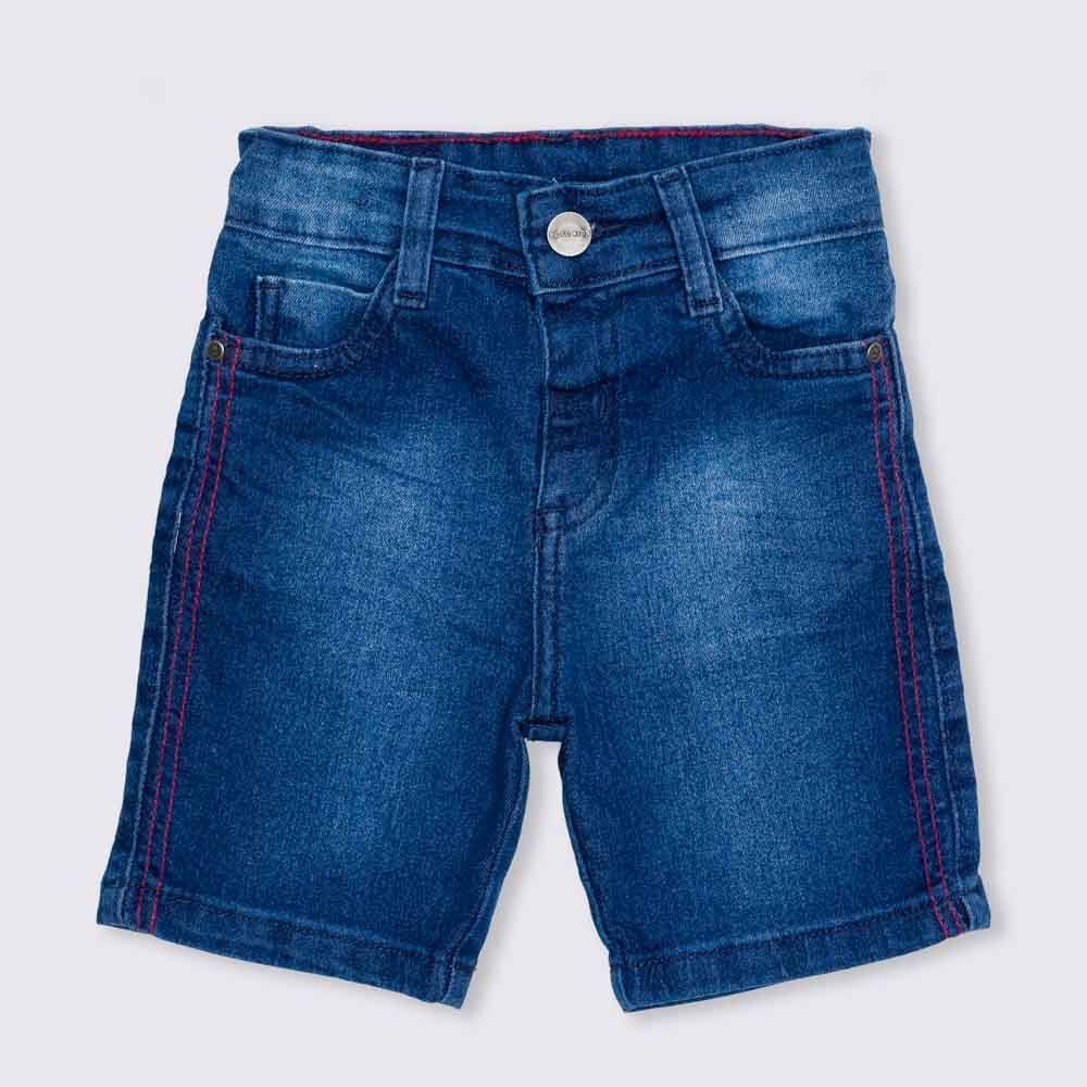 Bermuda 1 a 3 anos Jeans Comfort Yoyo Kids