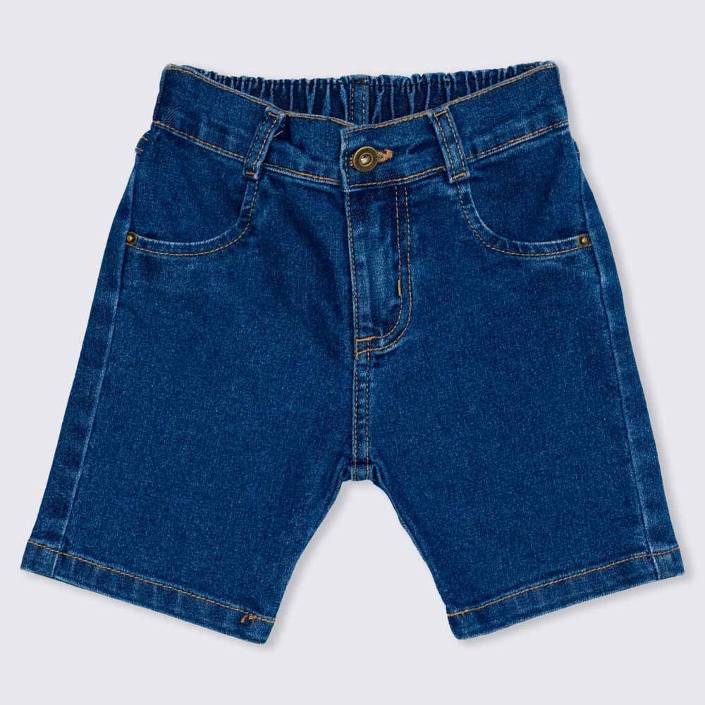 Bermuda 1 a 3 anos Jeans Yoyo Kids