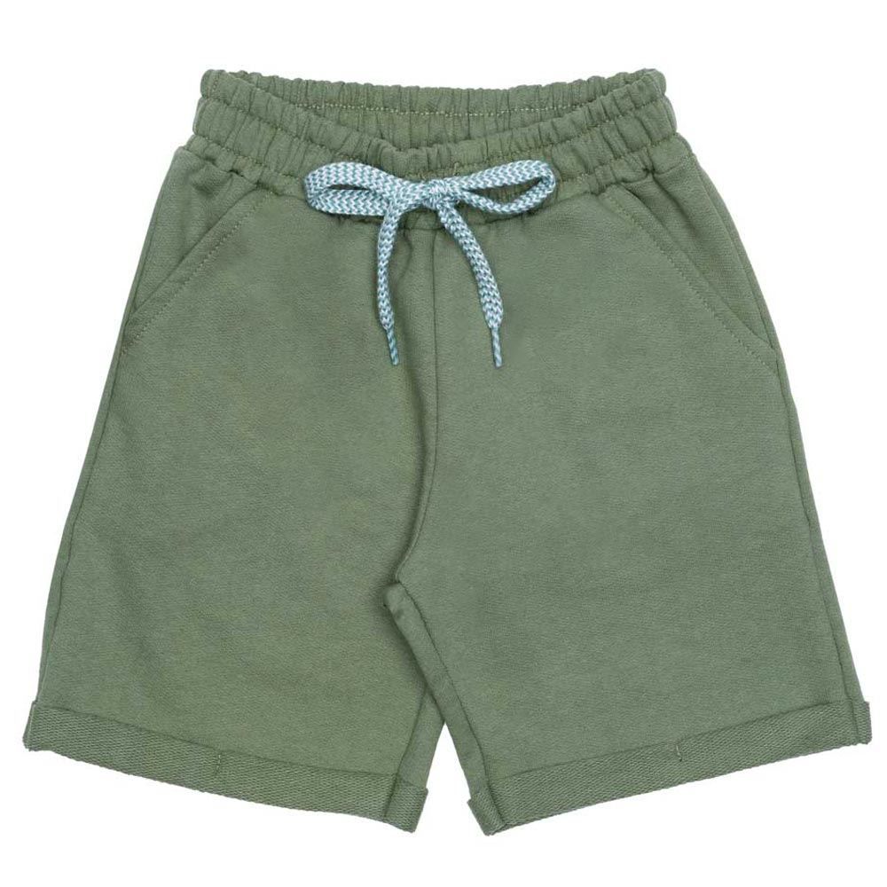 Bermuda 1 a 3 anos Moletom Liso Yoyo Kids