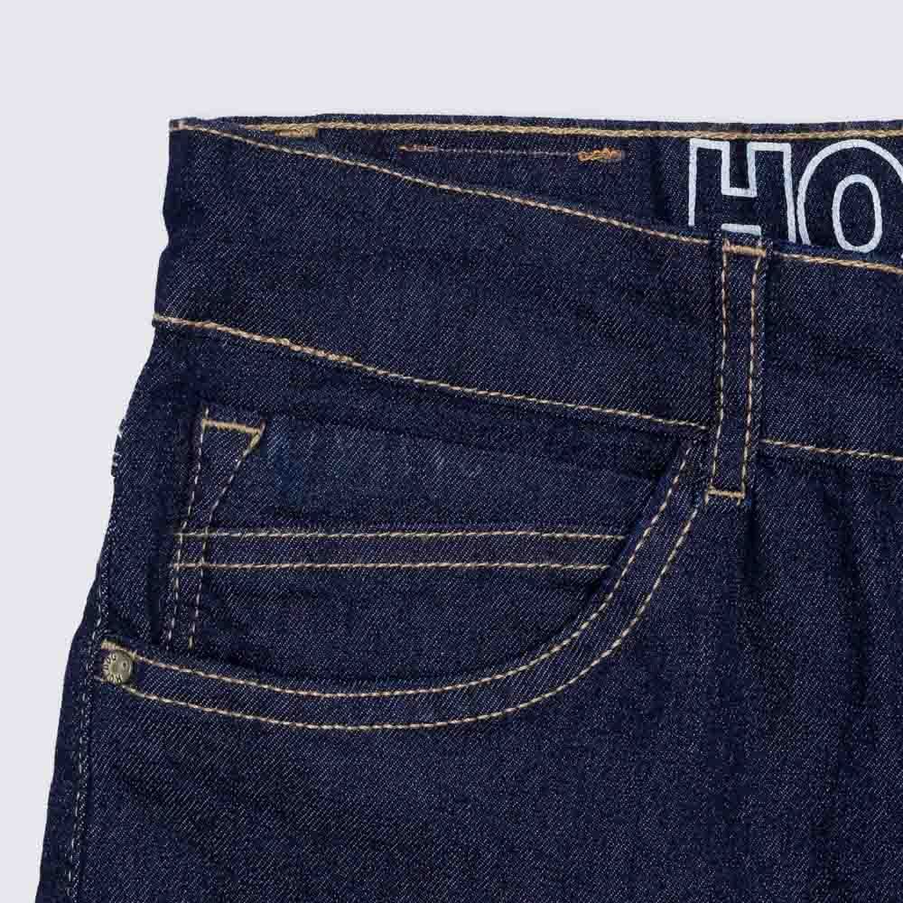 Bermuda 12 a 16 anos Jeans Amaciada Hot Dog