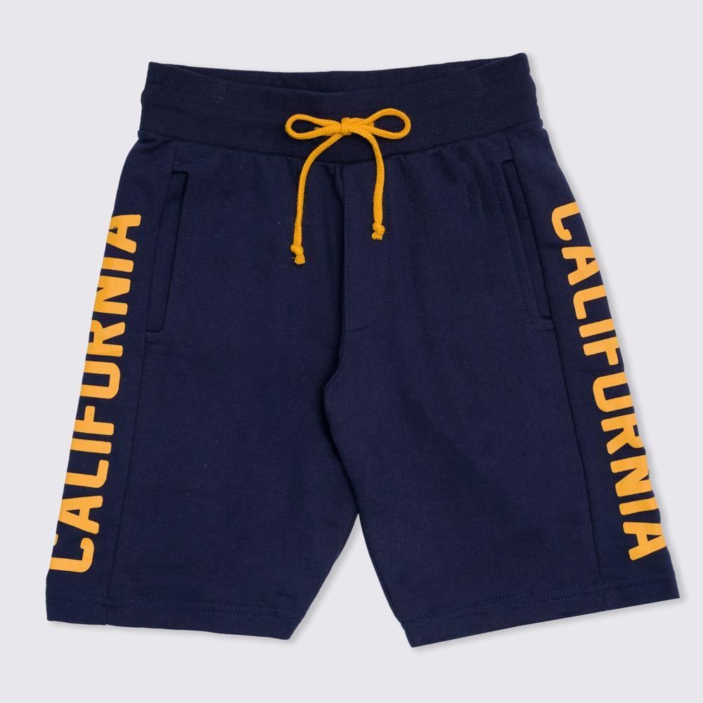 Bermuda 12 a 16 anos Moletinho California Hot Dog