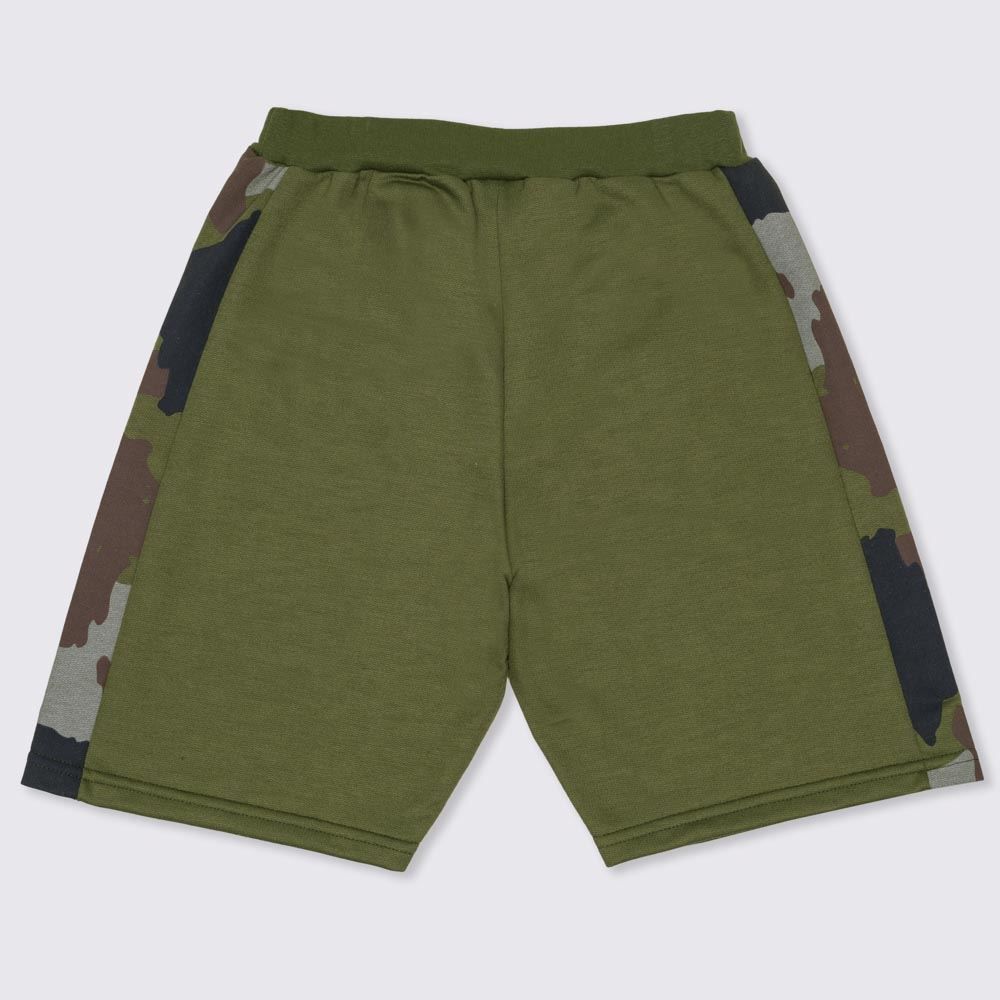 Bermuda 12 a 16 anos Moletom Camuflado Hot Dog