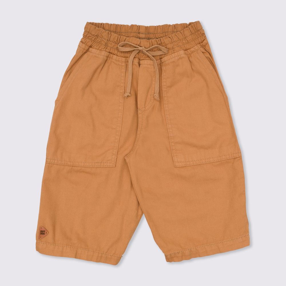 Bermuda 12 a 16 anos Sarja com Bolsos Hot Dog