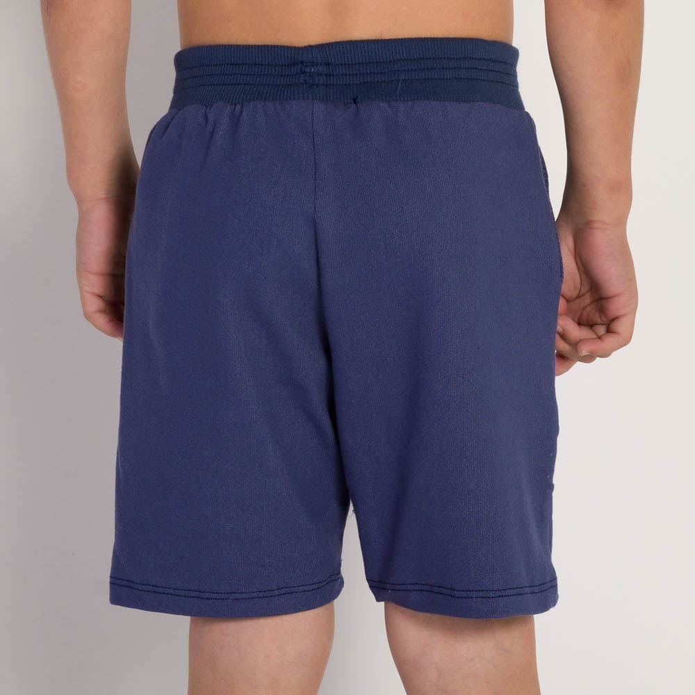 Bermuda 4 a 10 anos Jogger Malha Jeans Hot Dog