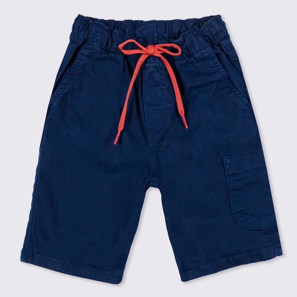 Bermuda 4 a 10 anos Jogger Sarja com Cordão Hot Dog