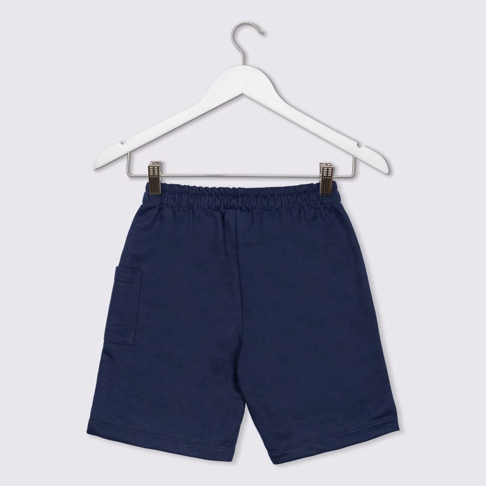 Bermuda 4 a 10 anos Moletom + Bolso Lateral Hot Dog