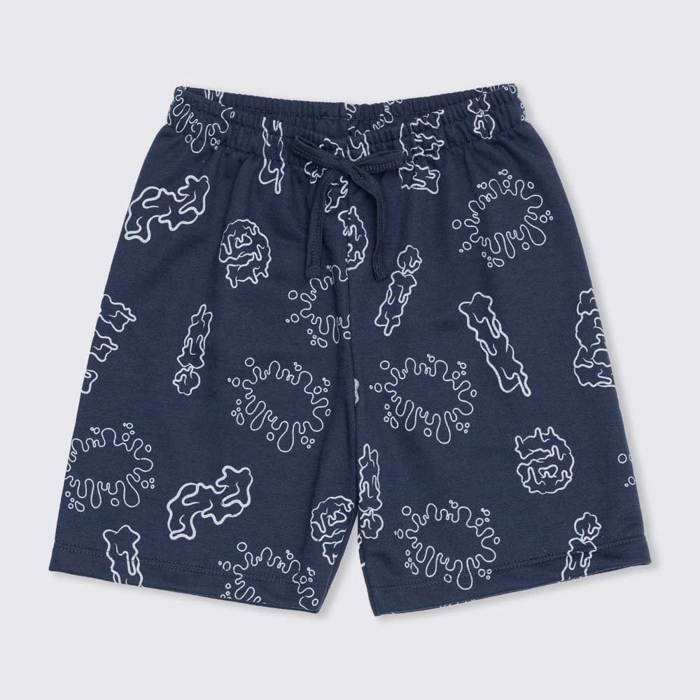 Bermuda 4 a 10 anos Moletom Full Print Hot Dog