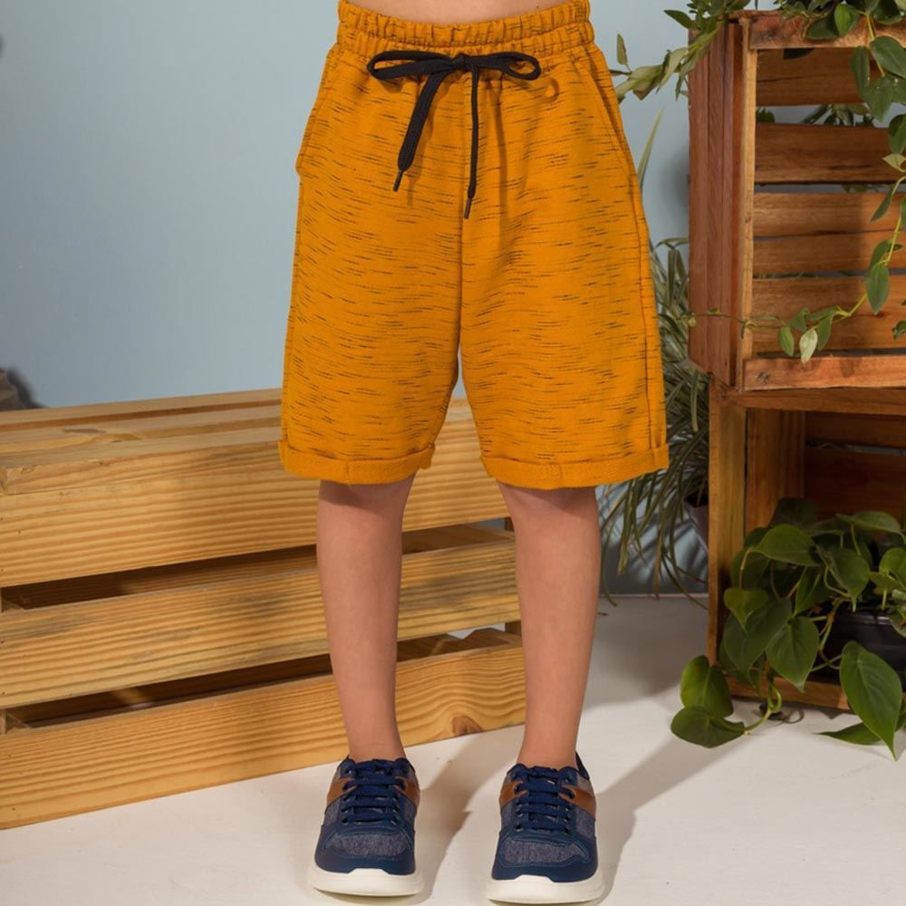 Bermuda 4 a 10 anos Moletom Jet Riscos Hot Dog