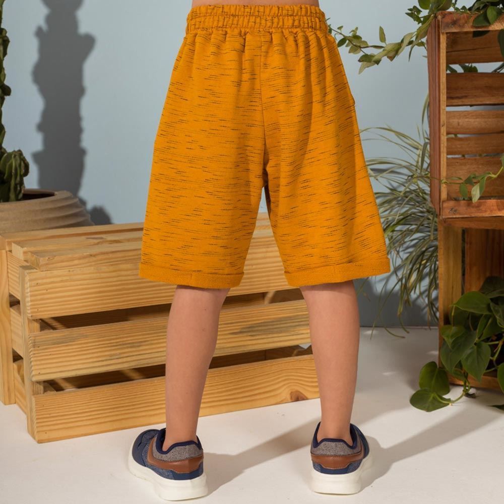 Bermuda 4 a 10 anos Moletom Jet Riscos Hot Dog