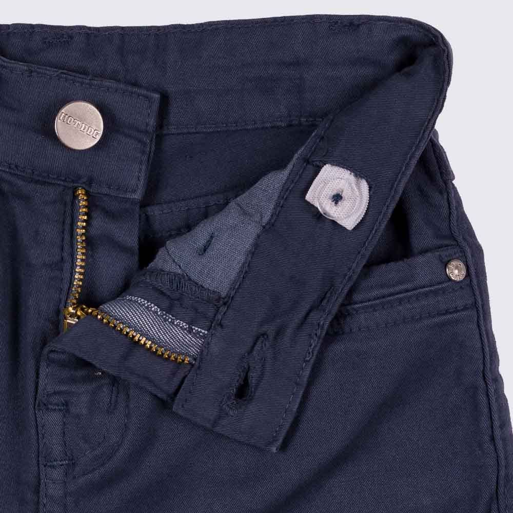 Bermuda 4 a 10 anos Sarja + Bolsos Hot Dog