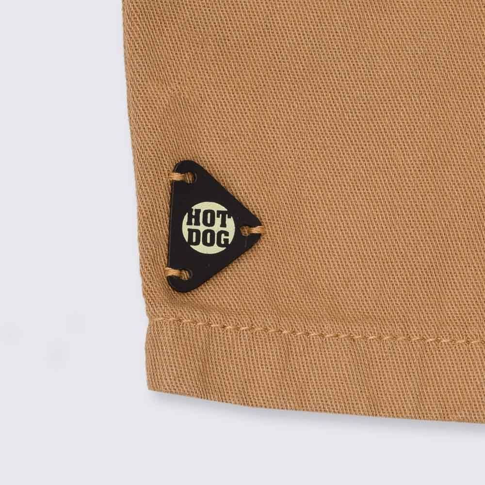 Bermuda 4 a 10 anos Sarja com Bolsos Hot Dog