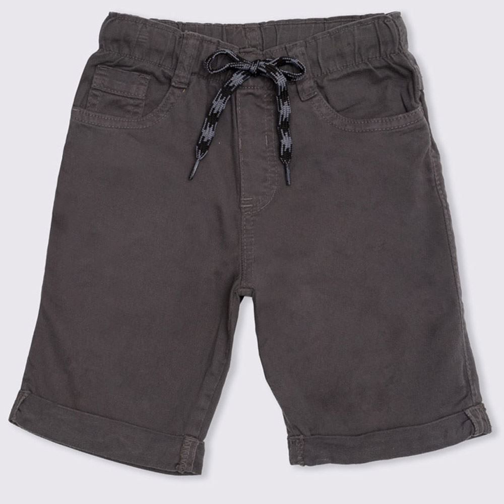 Bermuda 4 a 10 anos Sarja Jogger + Barra Virada Hot Dog