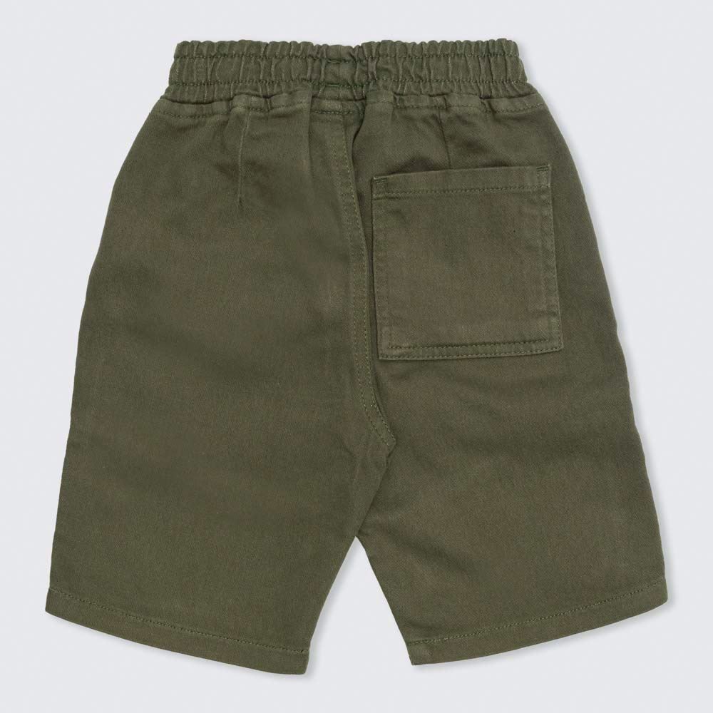 Bermuda 4 a 10 anos Sarja Tipo Malha Costura Hot Dog