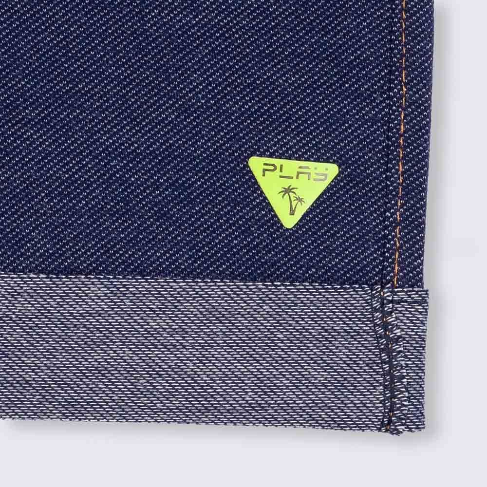 Bermuda 4 a 10 anos Stretch Denin Play Fakini