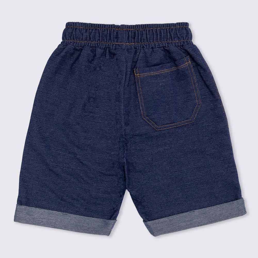 Bermuda 4 a 10 anos Stretch Denin Play Fakini