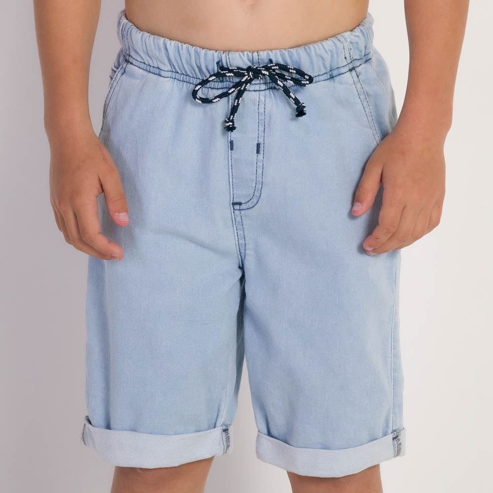 Bermuda 4 a 10 nos Jeans Jogger Menino Hot Dog