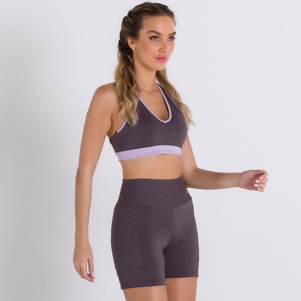 Bermuda Block Meia Coxa Body Lab