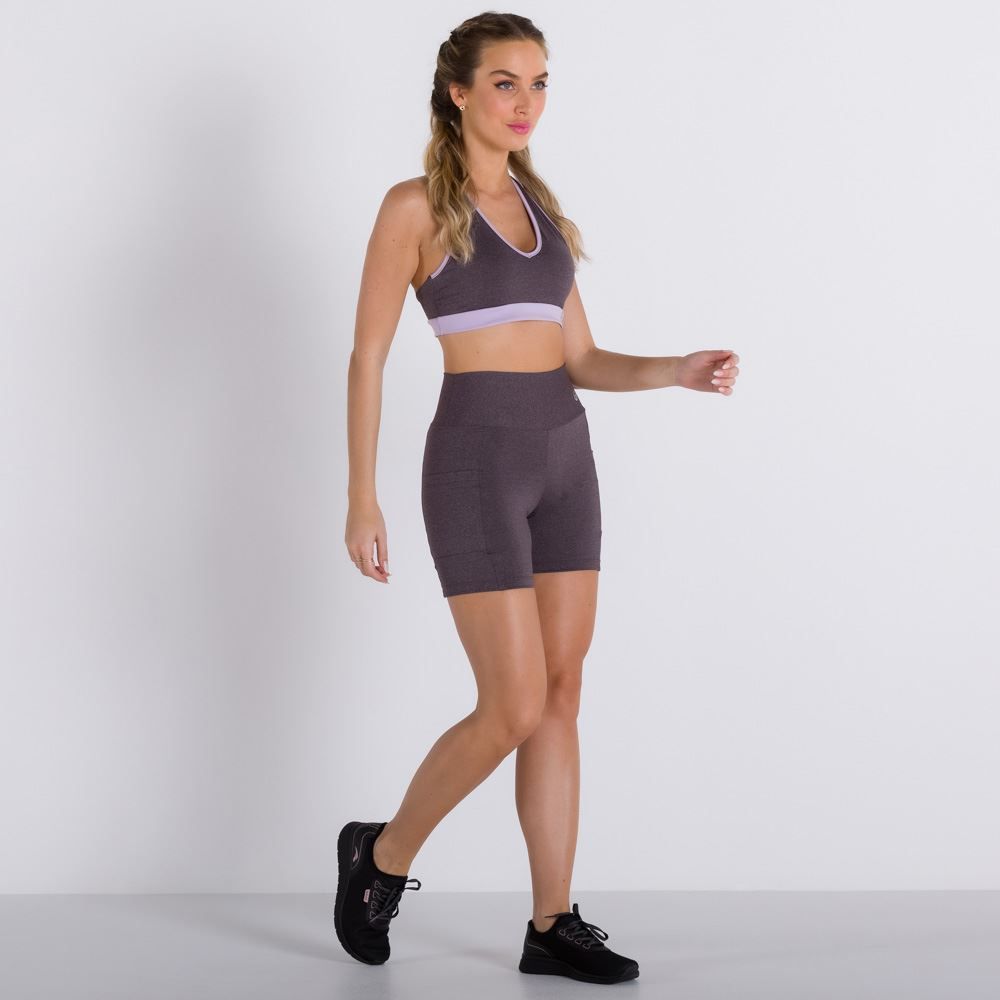 Bermuda Block Meia Coxa Body Lab