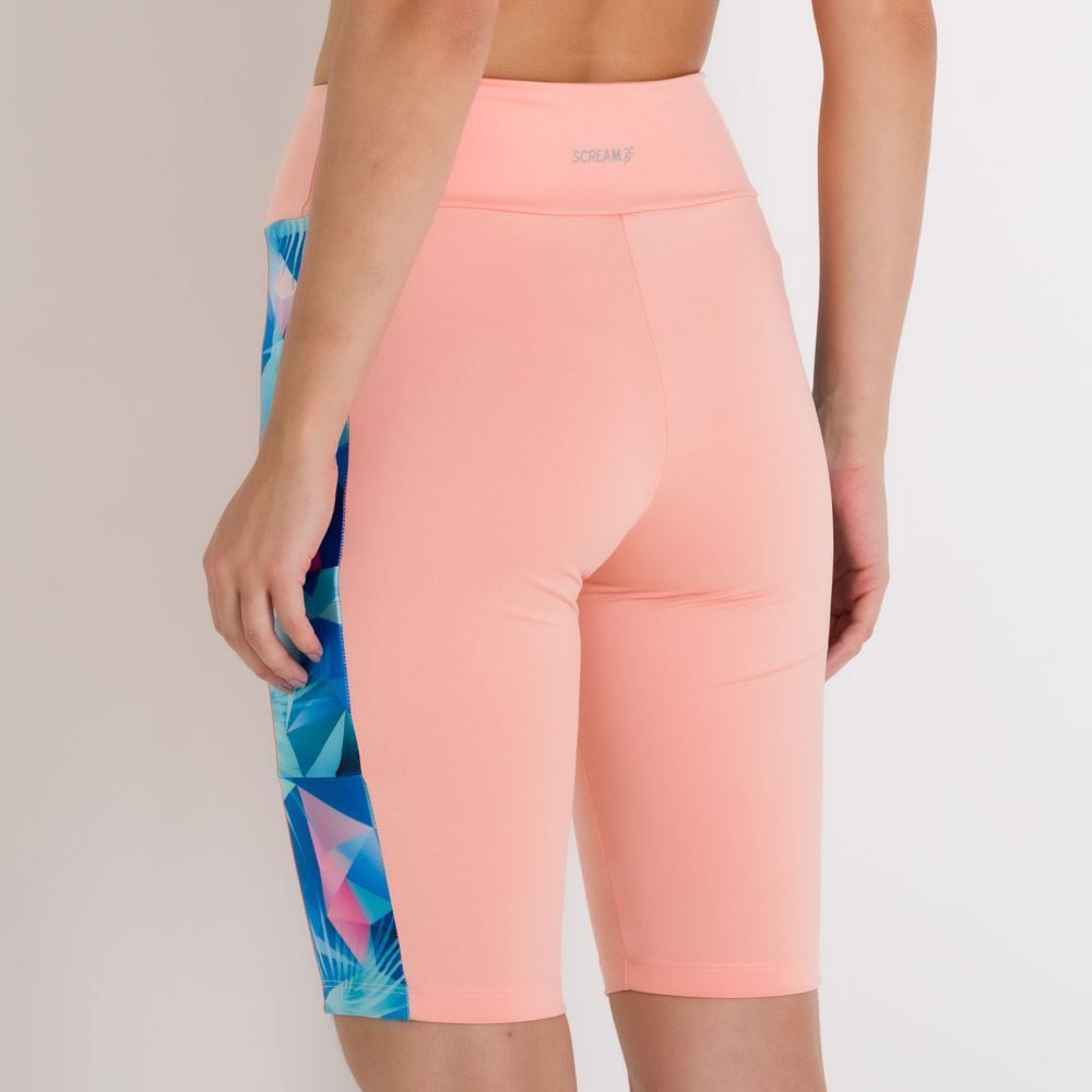 Bermuda Ciclista Estampa Lateral Scream