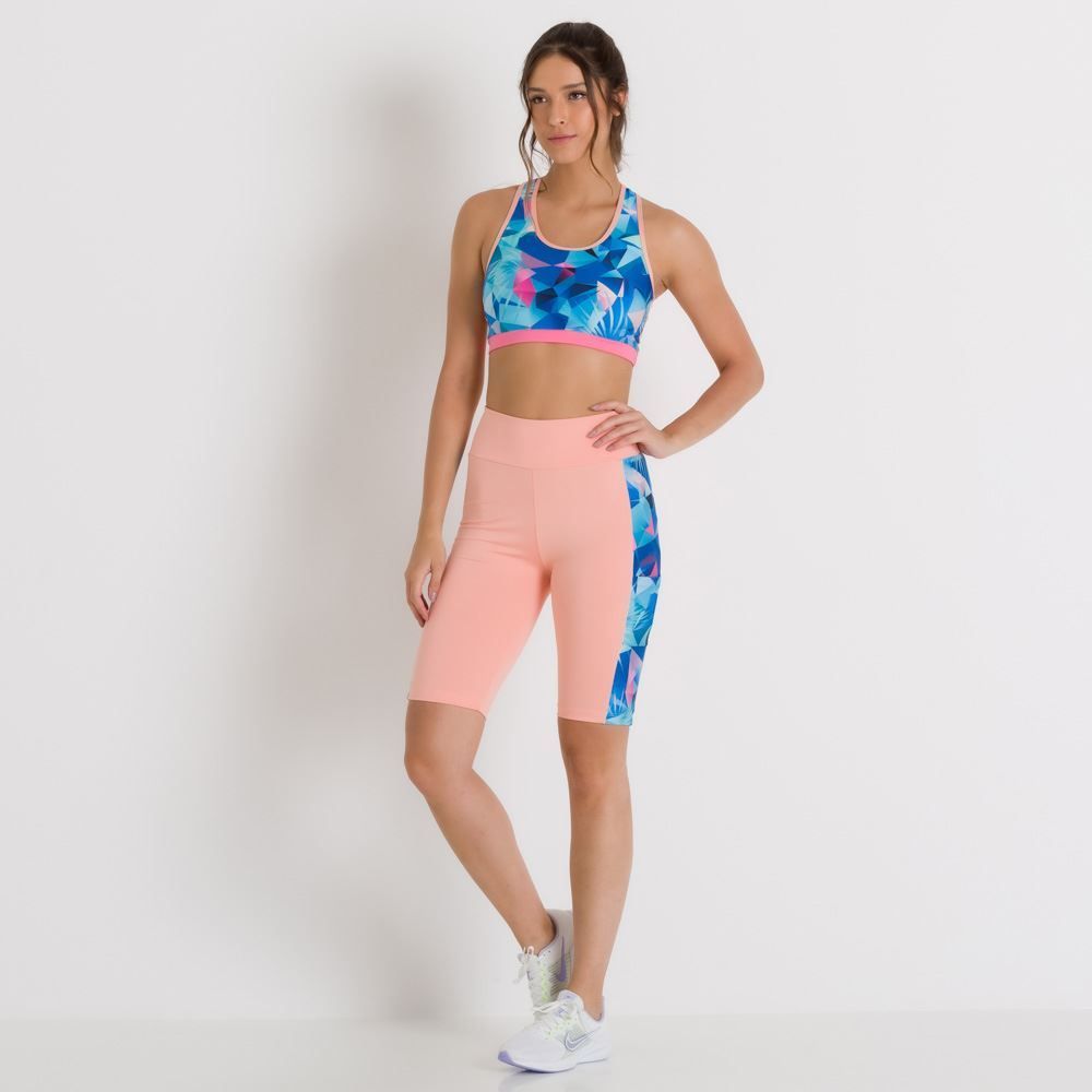 Bermuda Ciclista Estampa Lateral Scream