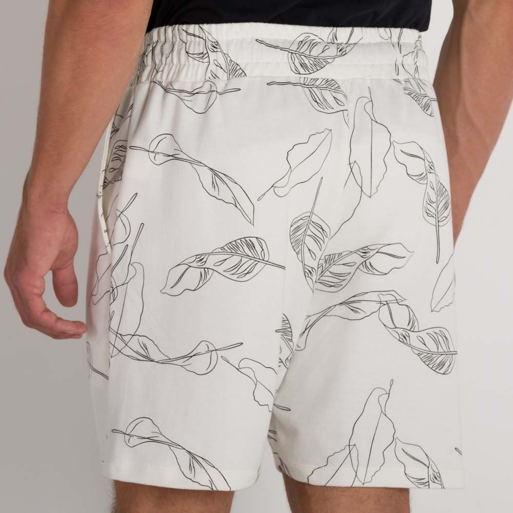 Bermuda com Bolso Full Print Marc Alain