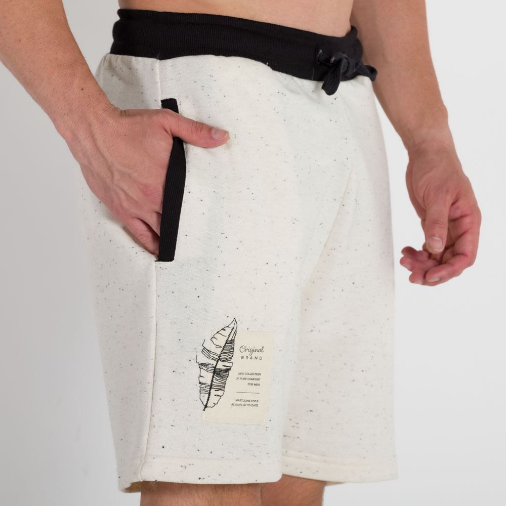 Bermuda com Cordão e Aplique Thing