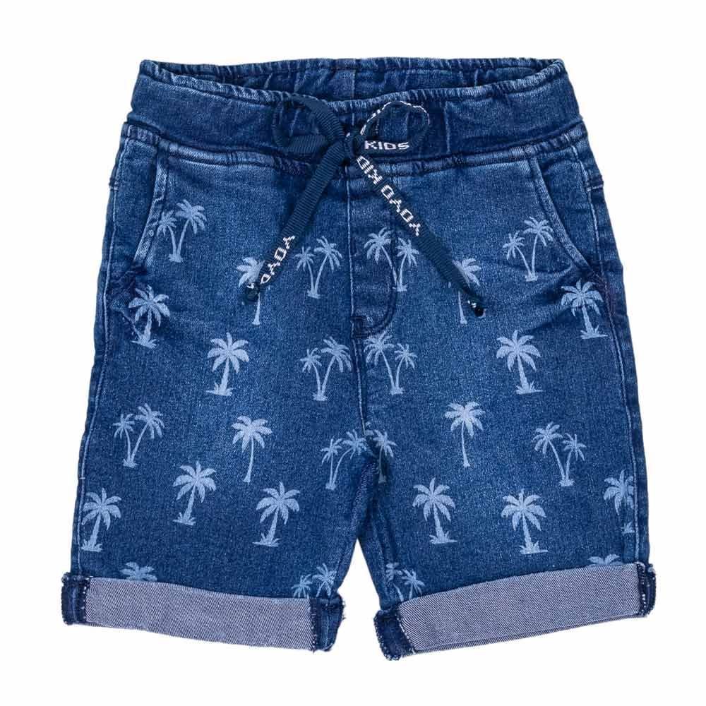 Bermuda de 1 a 3 Anos Jogger com Estampa Yoyo Kids