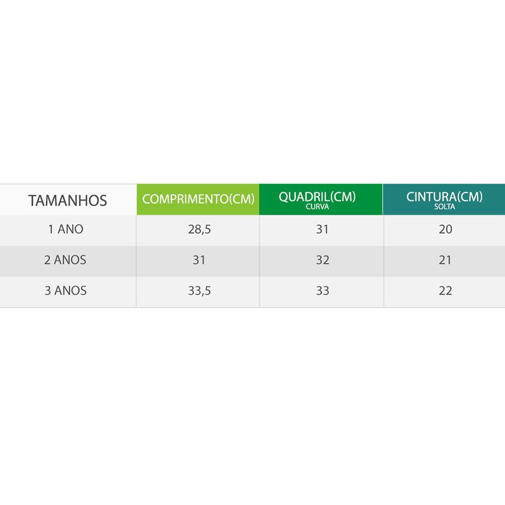 Bermuda de 1 a 3 Anos Sarja com Cós Ribana Yoyo Kids