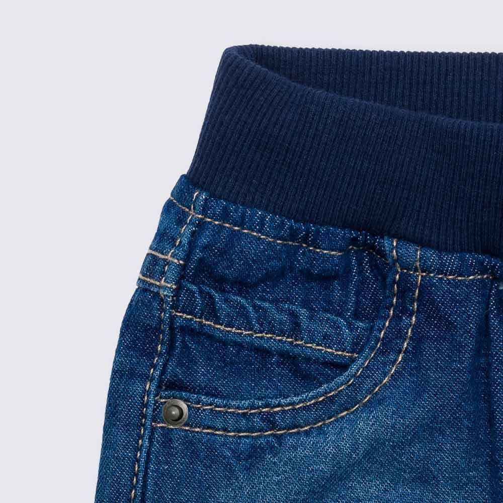 Bermuda de Bebê Jeans Cós Ribana Yoyo Baby