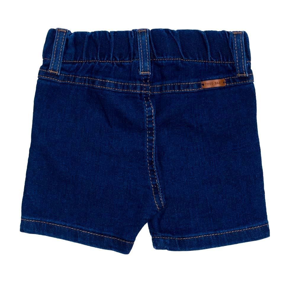 Bermuda de Bebê Jeans Yoyo Baby