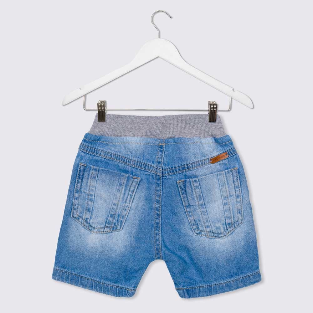 Bermuda de Bebê Menino Jeans Jogger Yoyo Baby