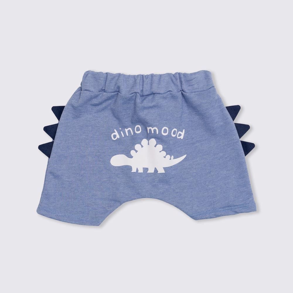 Bermuda de Bebê Moletom Barbatanas Yoyo Baby