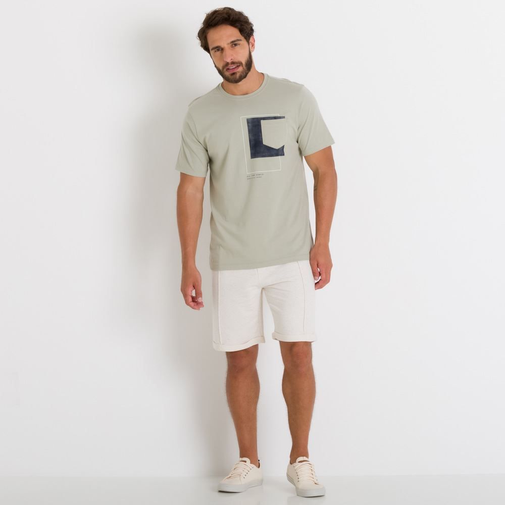 Bermuda de Moletom Linho Thing