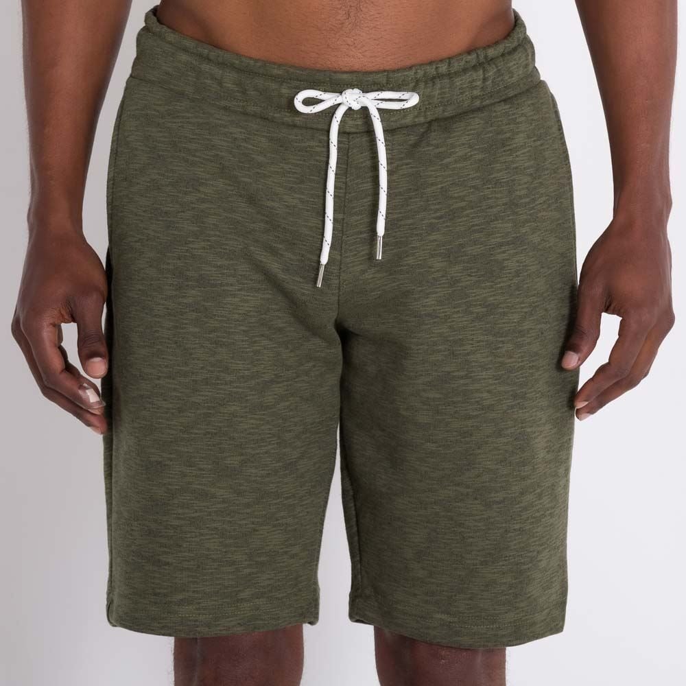 Bermuda de Moletom sem Pelúcia Colisão