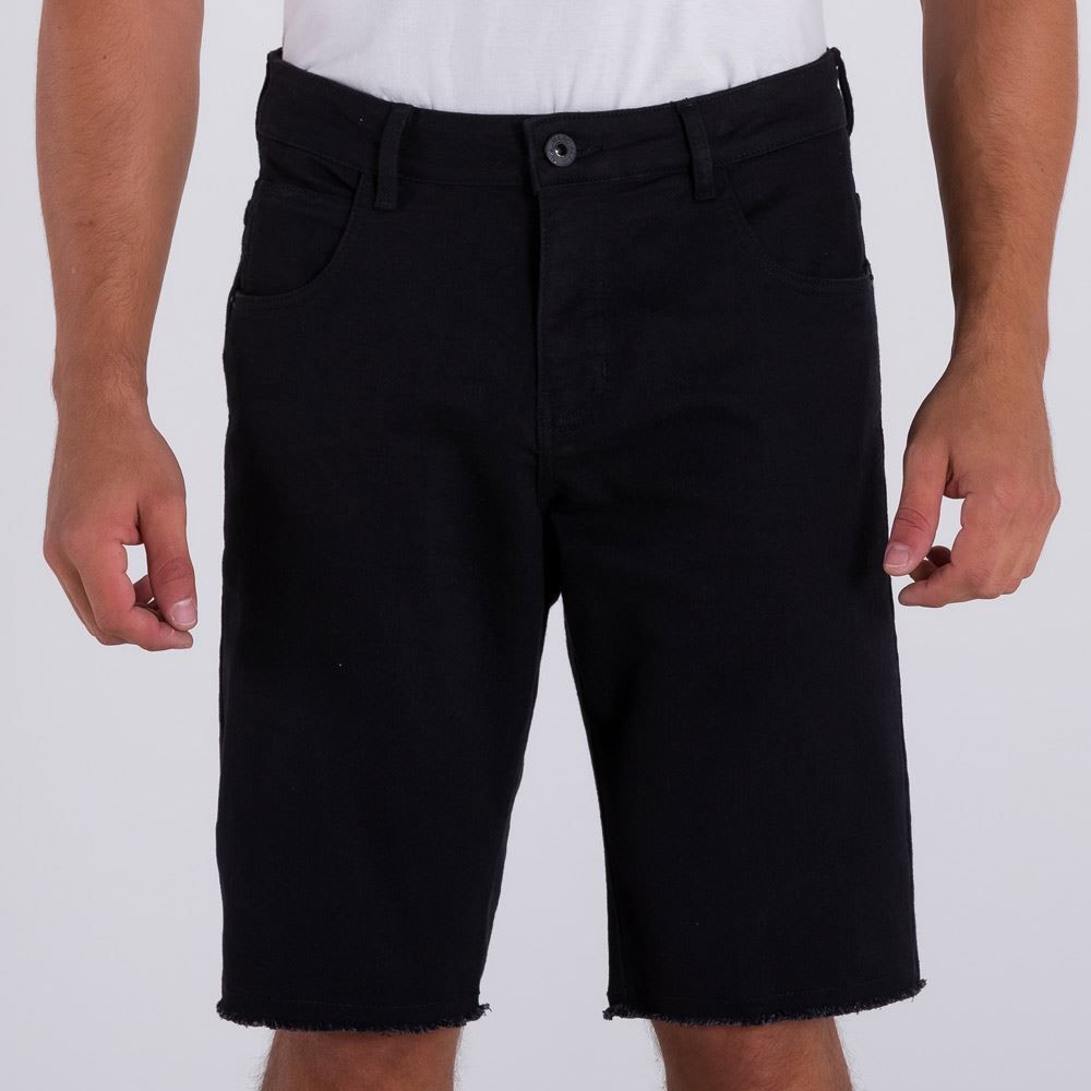 Bermuda de Sarja Barra Desfiada Thing