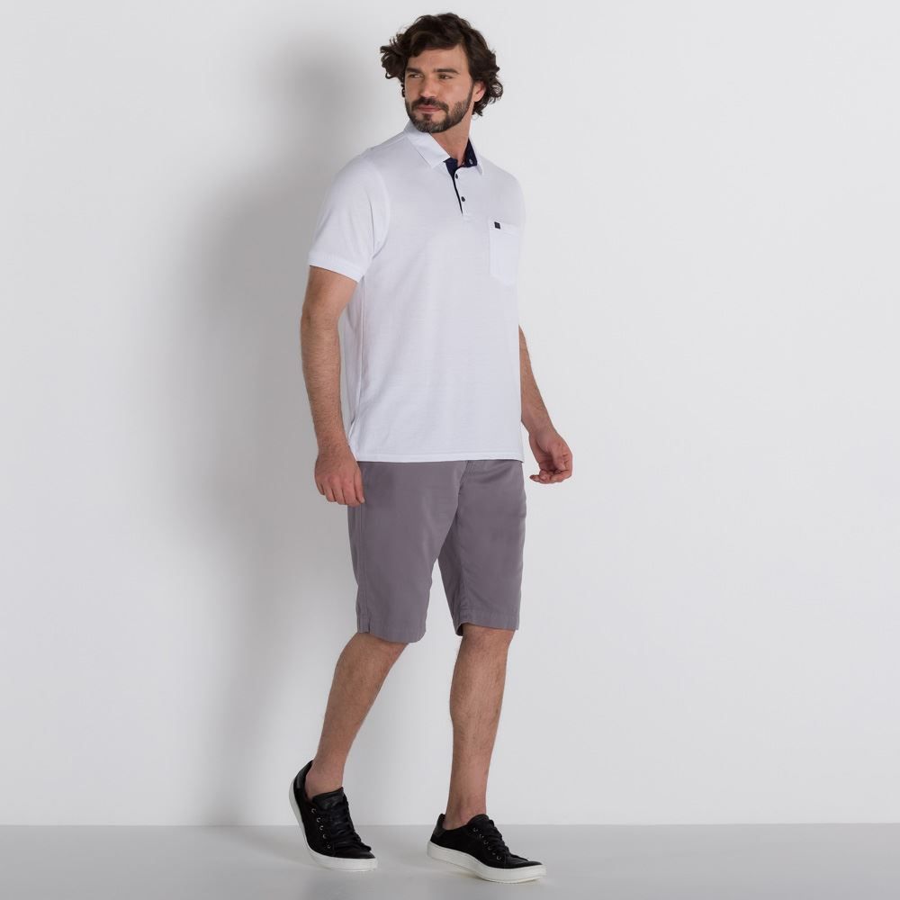 Bermuda de Sarja Bolso Faca Marc Alain