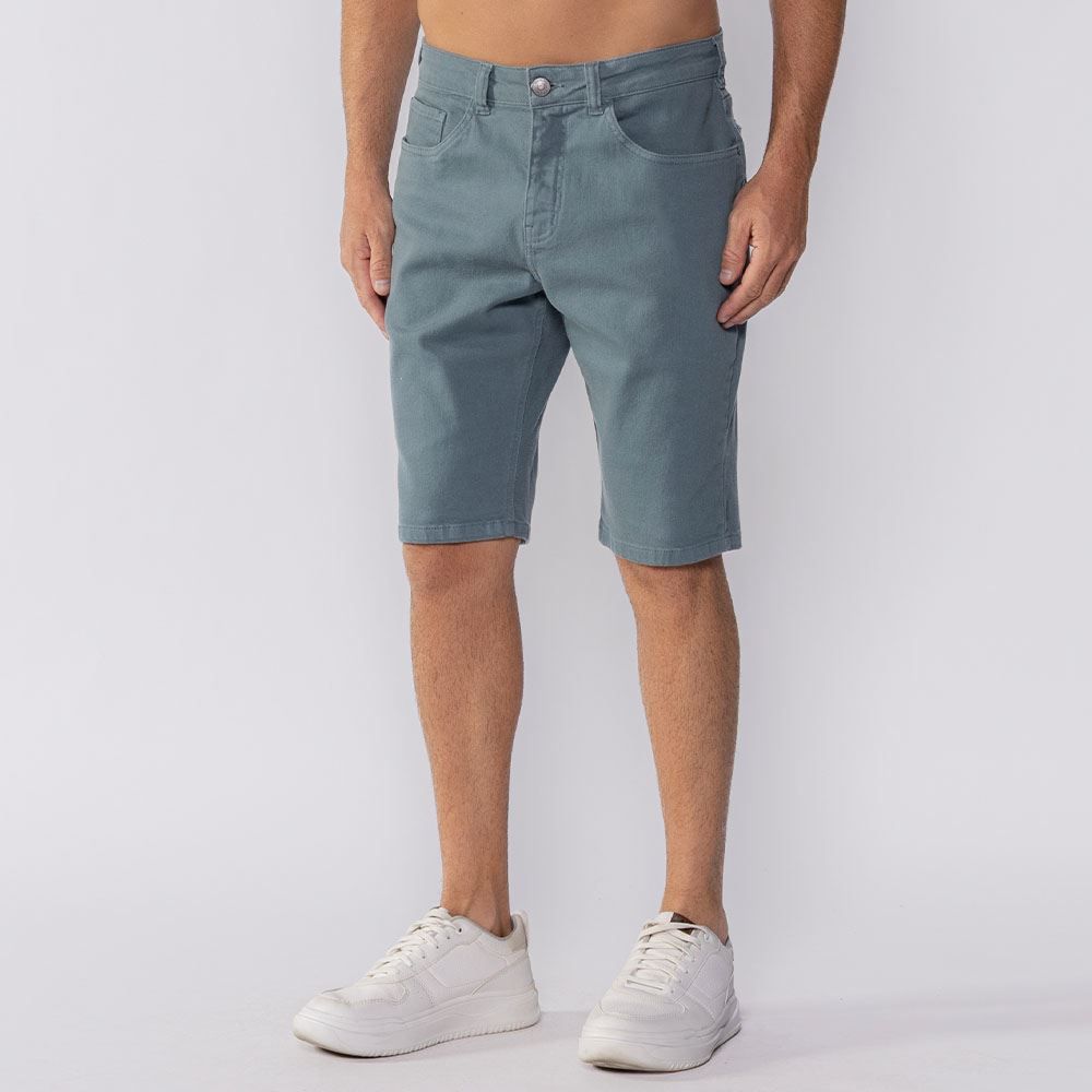 Bermuda Masculina De Sarja Marc Alain