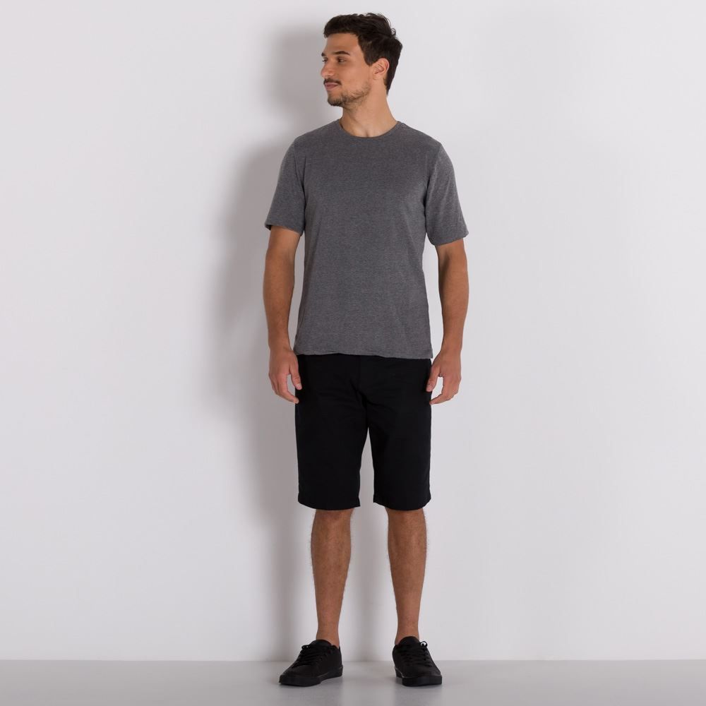 Bermuda de Sarja Skinny Rock&Soda