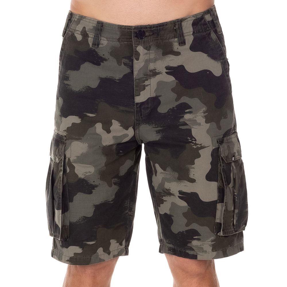 Bermuda em Sarja Camuflada Nicoboco