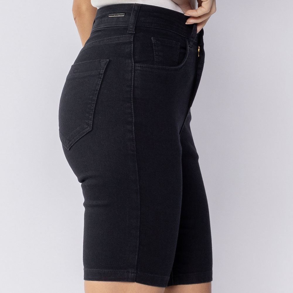 Bermuda Feminina Jeans Ciclista Patricia Foster