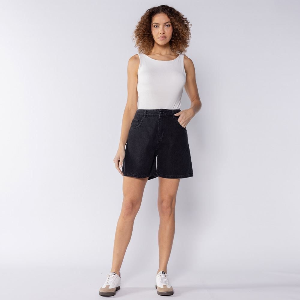 Bermuda Feminina Jeans Sawary