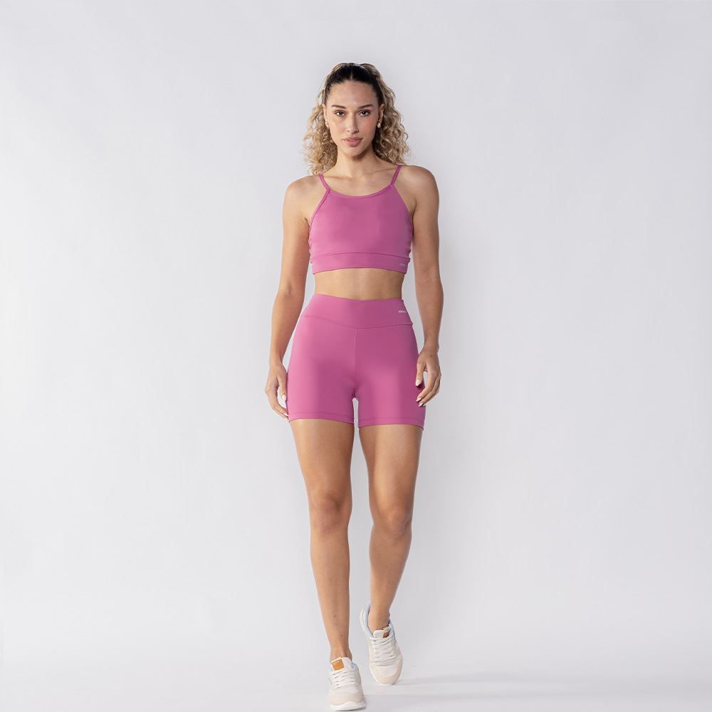 Bermuda Fitness Feminina De Poliamida Scream