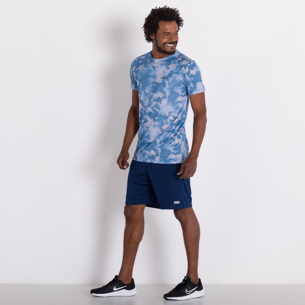 Bermuda Helanca Poliéster Scream