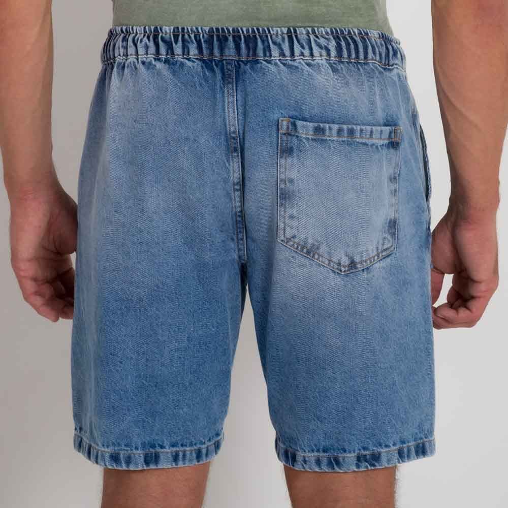 Bermuda Jeans Cós em Elástico Thing