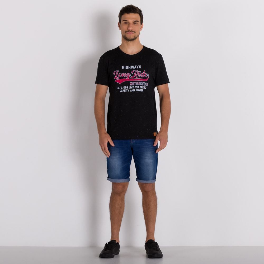 Bermuda Jeans Índigo Rock&Soda