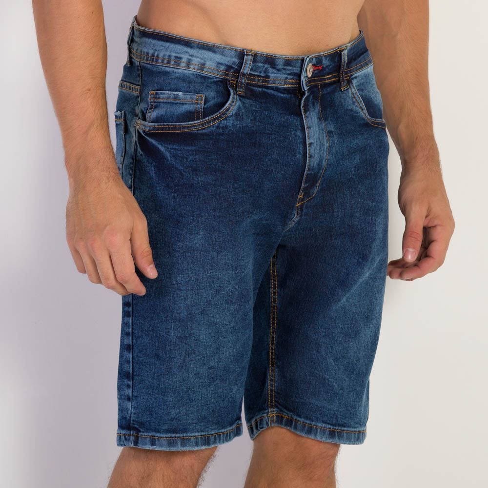 Bermuda Jeans Masculina Nicoboco