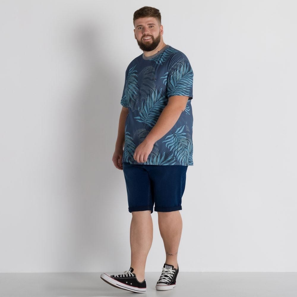 Bermuda Jeans Masculino Plus Size Marc Alain
