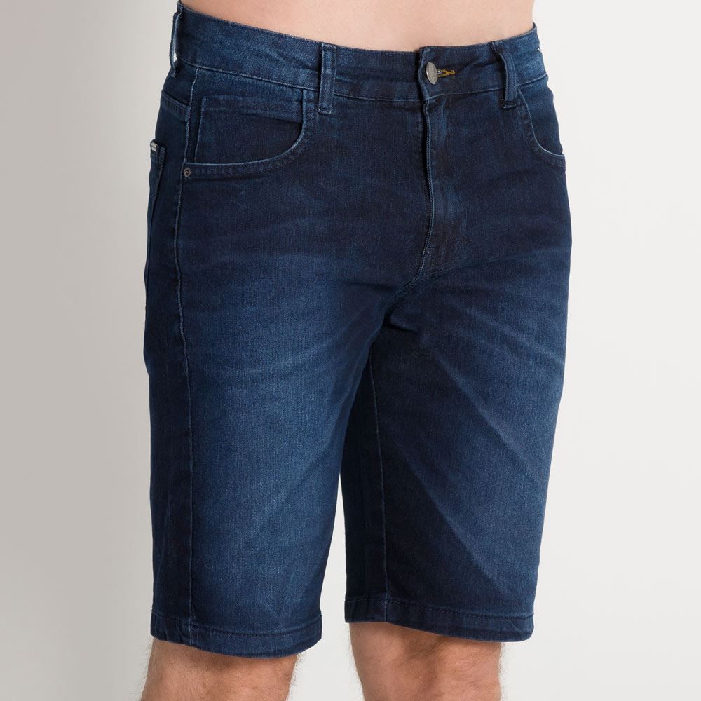 Bermuda Jeans Masculino Slim Marc Alain